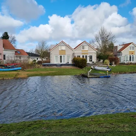 Prachtige Vakantievilla Aan Ijsselmeer Makkum Extérieur photo