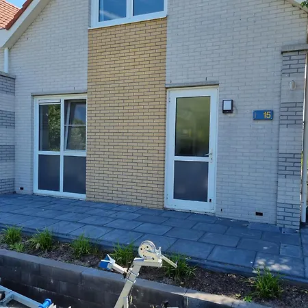 Prachtige Vakantievilla Aan Ijsselmeer Makkum Extérieur photo