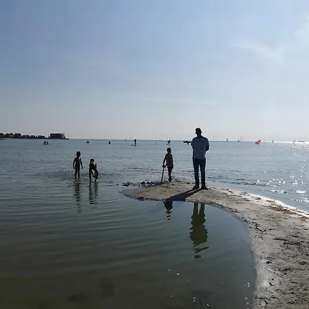Prachtige Vakantievilla Aan Ijsselmeer Makkum Extérieur photo