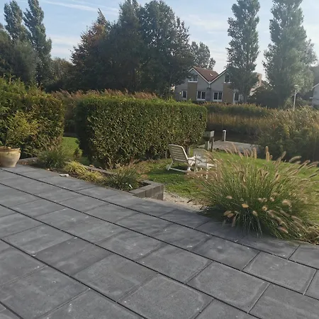 Prachtige Vakantievilla Aan Ijsselmeer Makkum Extérieur photo